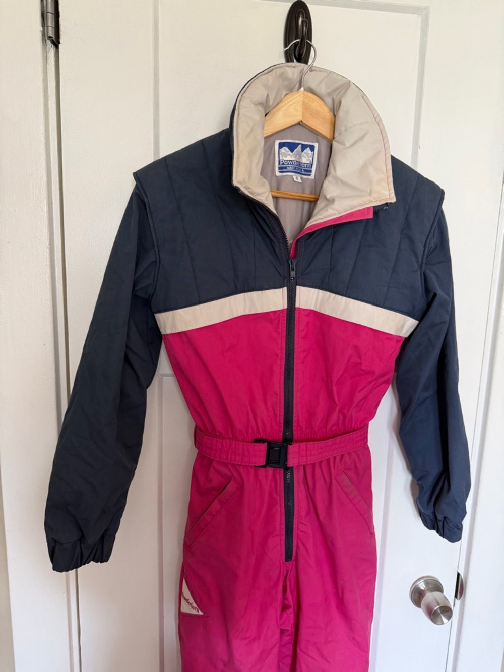 VINTAGE POWDERHORN ski suit from Breckenridge Colorado ❄️ - Picture 4 of 11